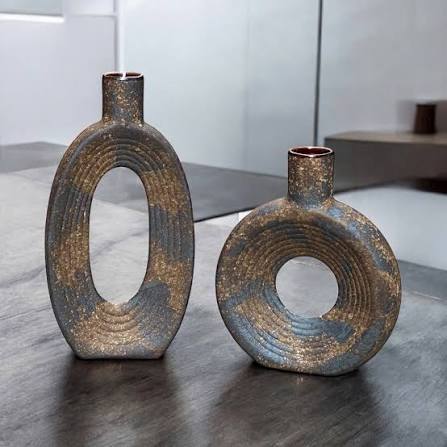 Gốm hiện đại trang trí nội thất